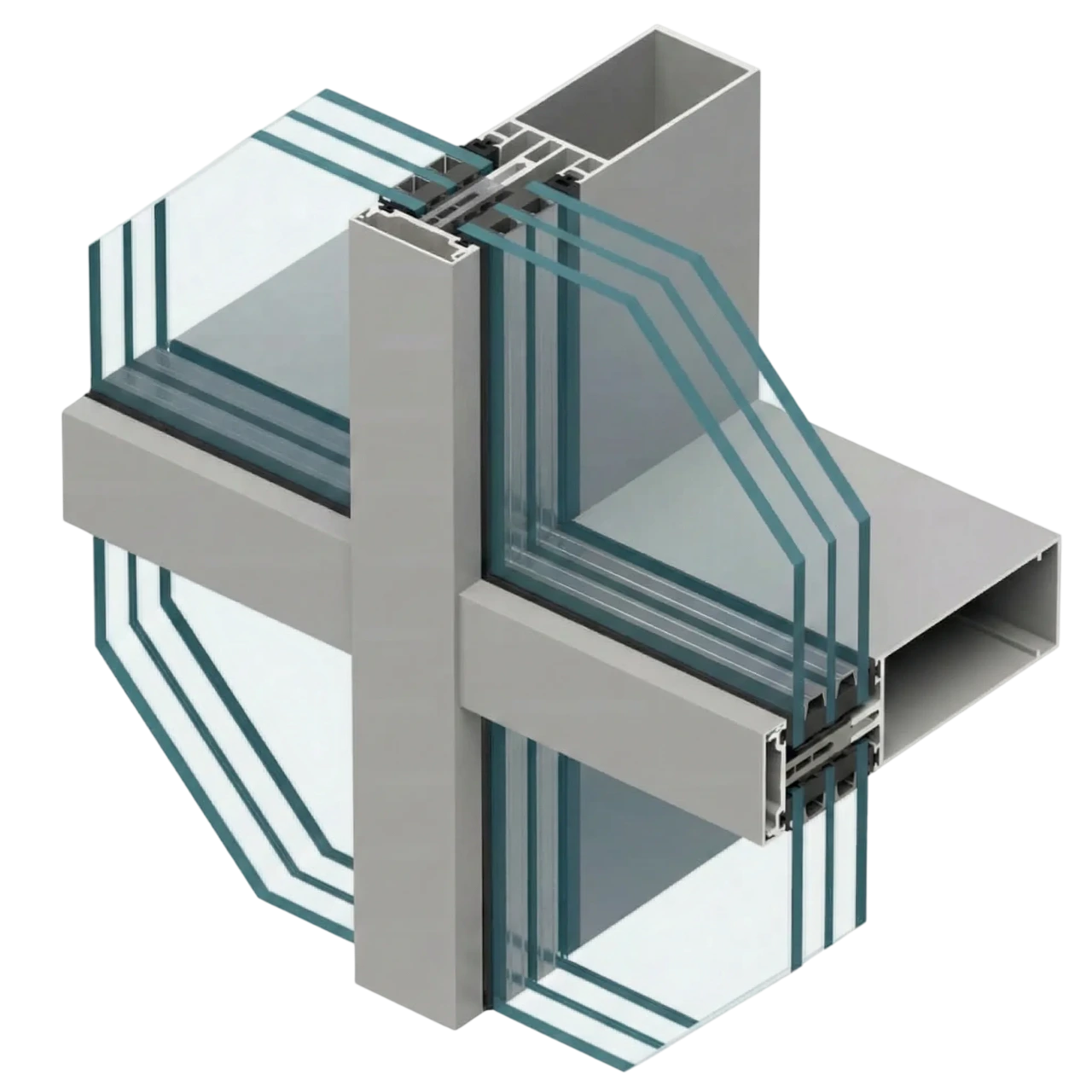 Murs-rideaux et façades vitrées